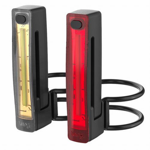 KNOG ノグ LEDフロント＆リアライトセット ブラック [PLUS TWINPACK BLACK]